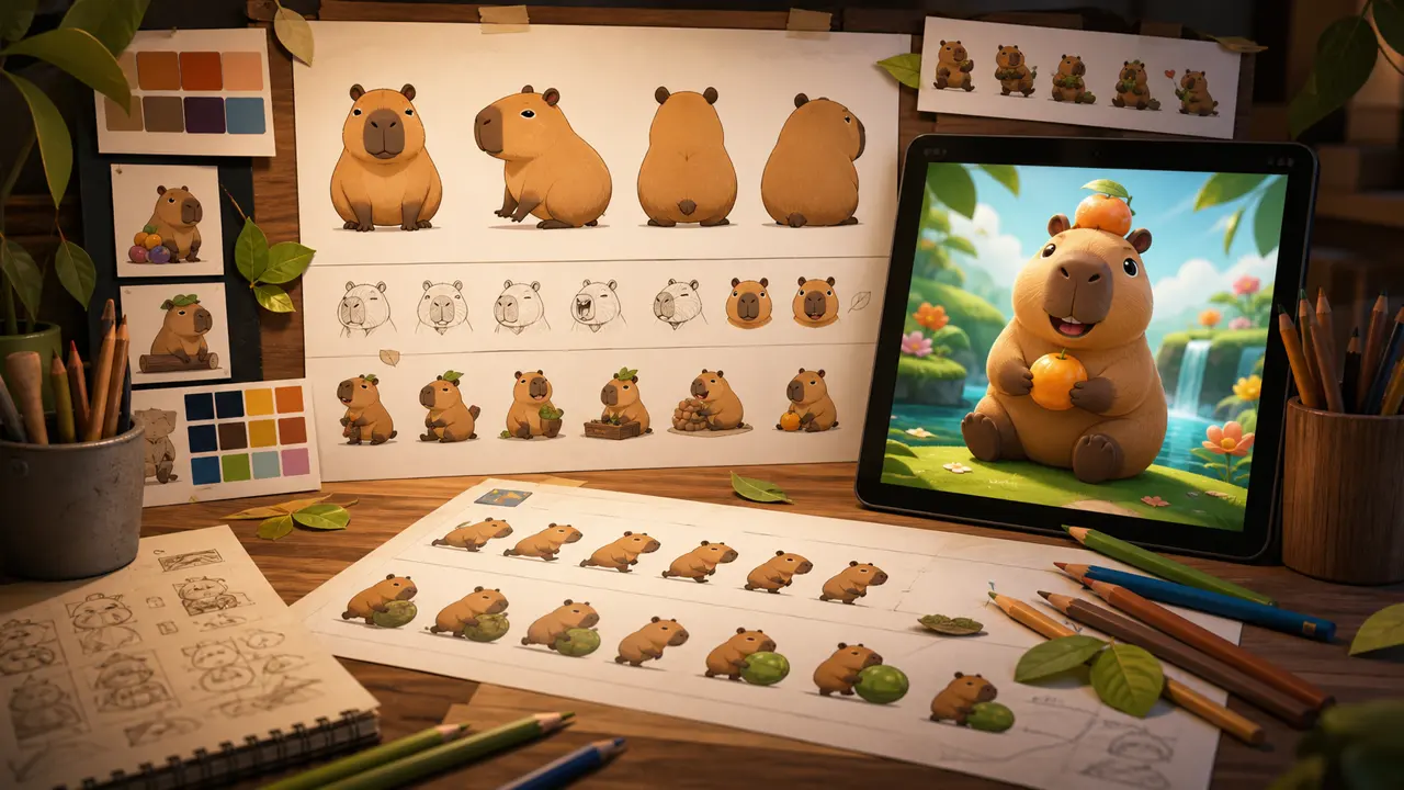 Behind the Art of Capybara Grow