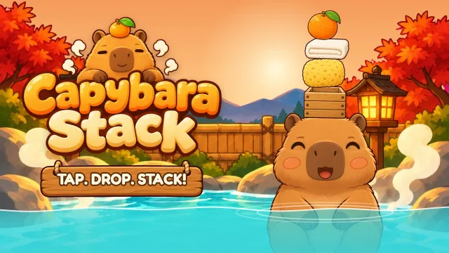 Capybara Stack game
