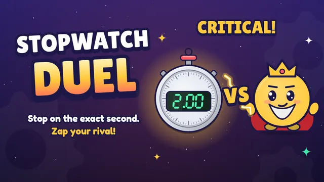 Stopwatch Duel game